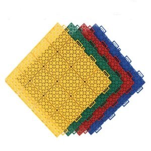 PP Snap-On Flooring for Outdoor Multi-Purpose Sports Courts
