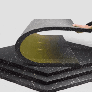 Interlocking Gym Rubber Flooring, Shock Absorbing Rubber Floor Tiles Factory Supplier