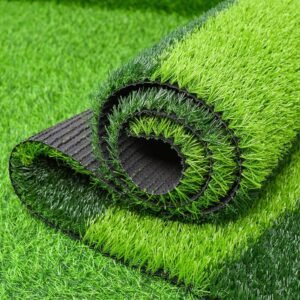 High durability artificial turf for commercial areas