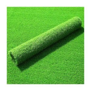 Uniform short artificial turf for golf putting green