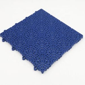 Heavy-Duty PP Modular Sports Flooring Tiles for Tennis & Volleyball Courts