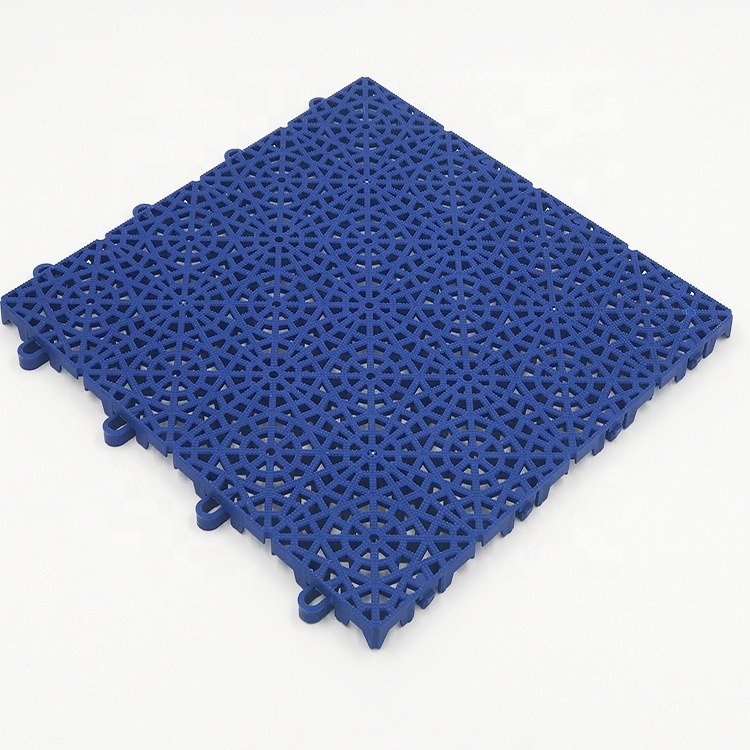 Heavy-Duty PP Modular Sports Flooring Tiles for Tennis & Volleyball Courts